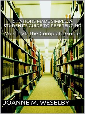 cover image of A Student's Guide to Easy Referencing, The Complete Guide